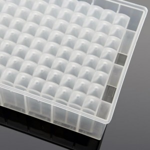 2.2ml 96 Square well plate